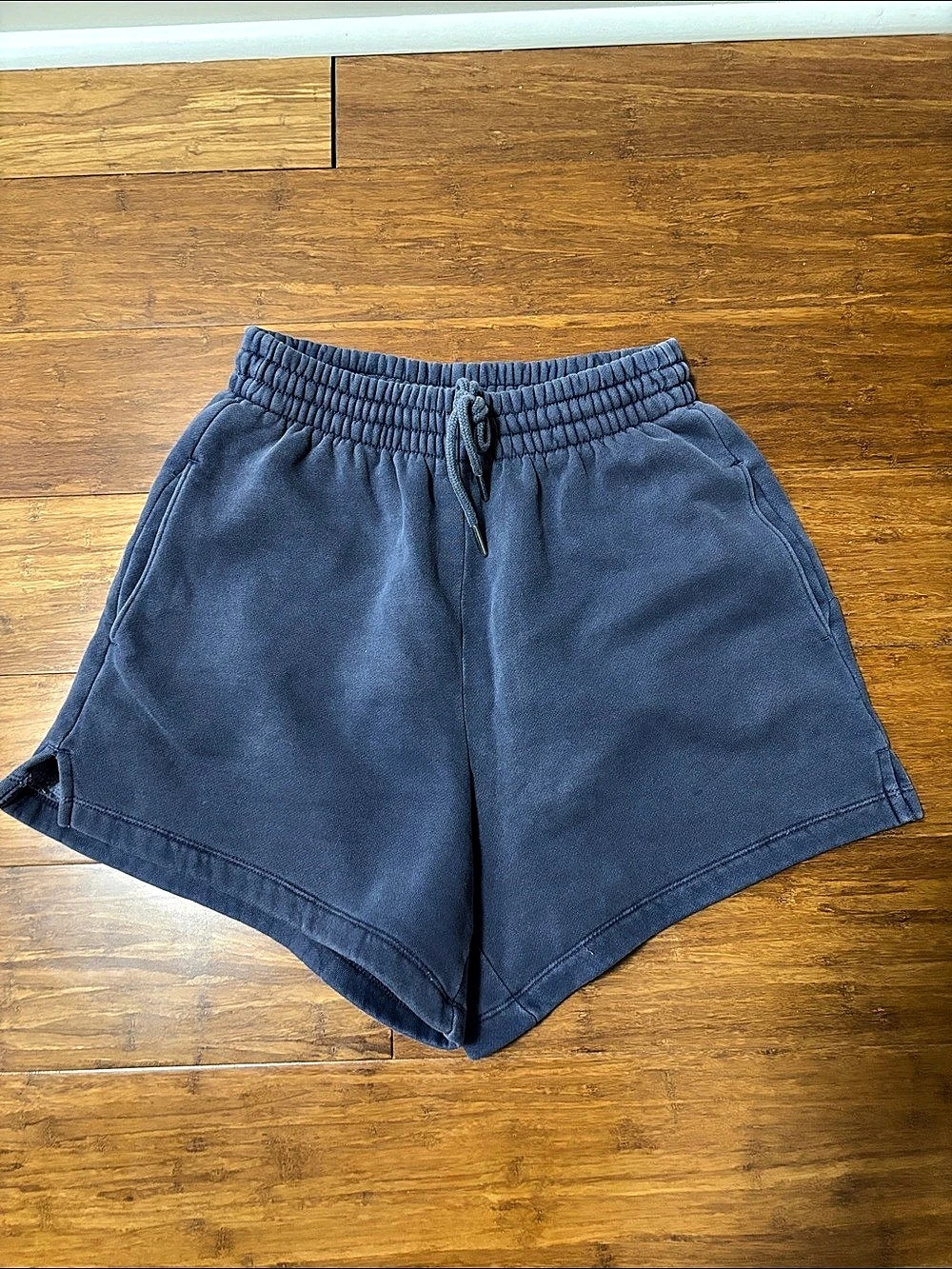 Abercrombie & Fitch Athletic Shorts in Washed Blue Size Small